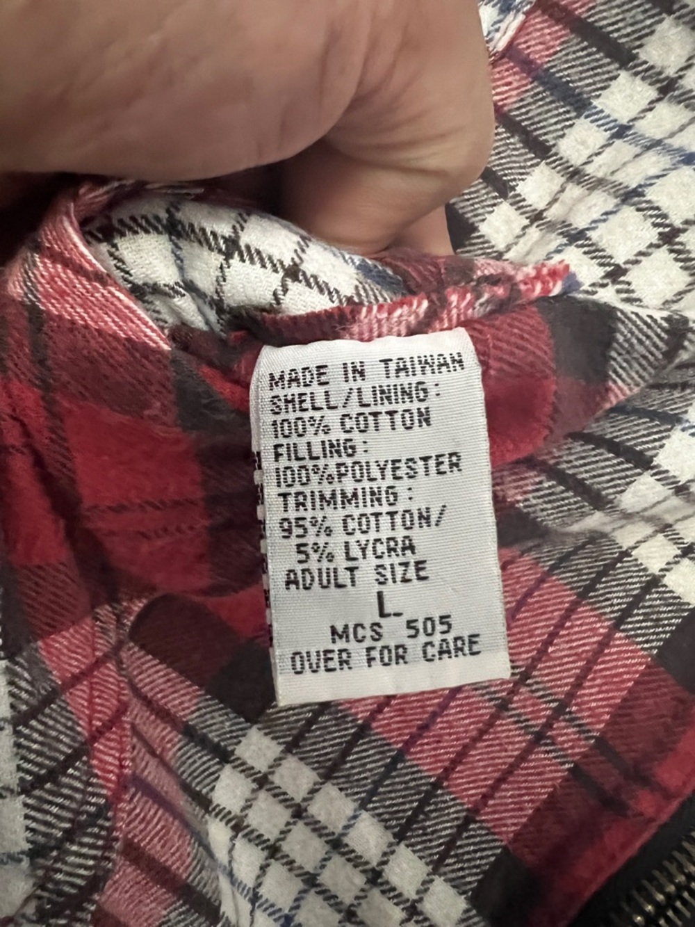 Vintage Marlboro Vest Mens Sz L Black Quilted Plaid Flannel Lined Reversible 90s - Picture 4 of 12